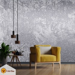 Fototapetai "Silver painted concrete wall"